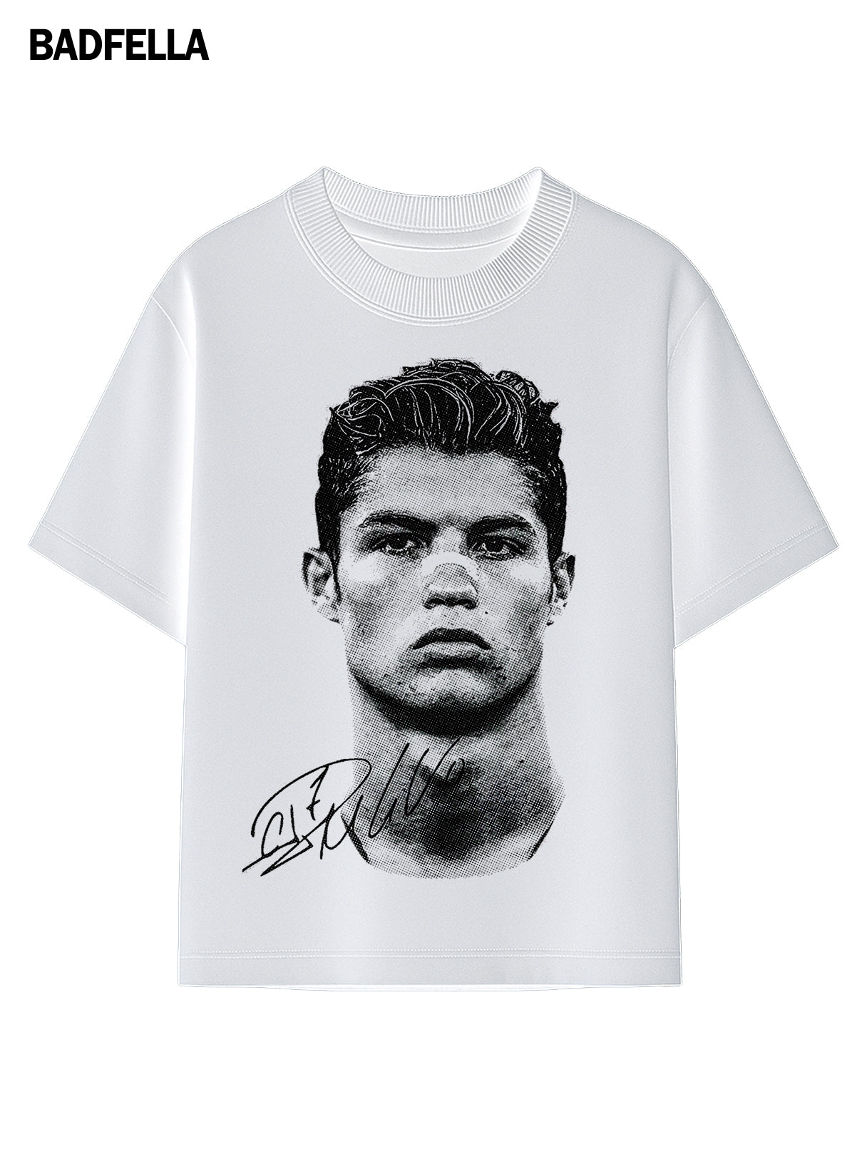 "CR7 Big Face" Oversized Fandom Tee