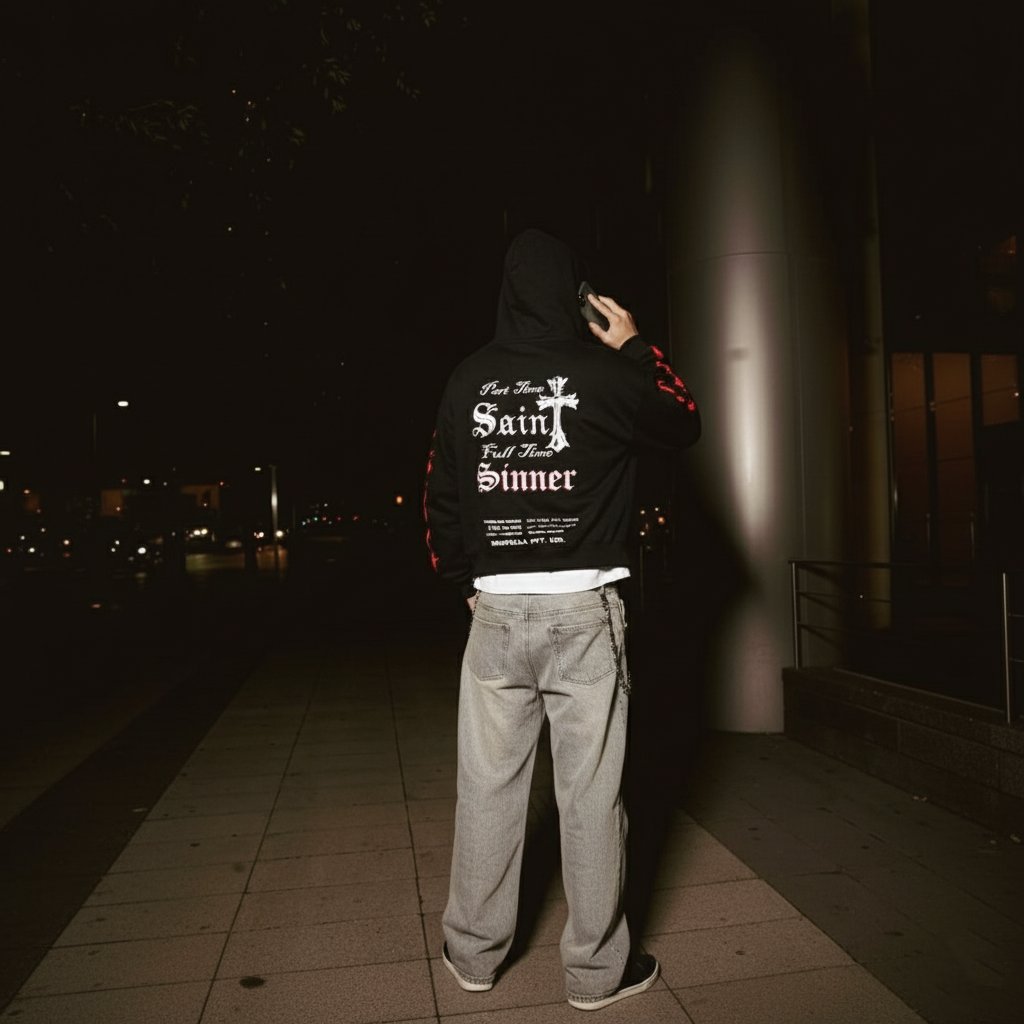 Saint/Sinner Oversized Hoodie