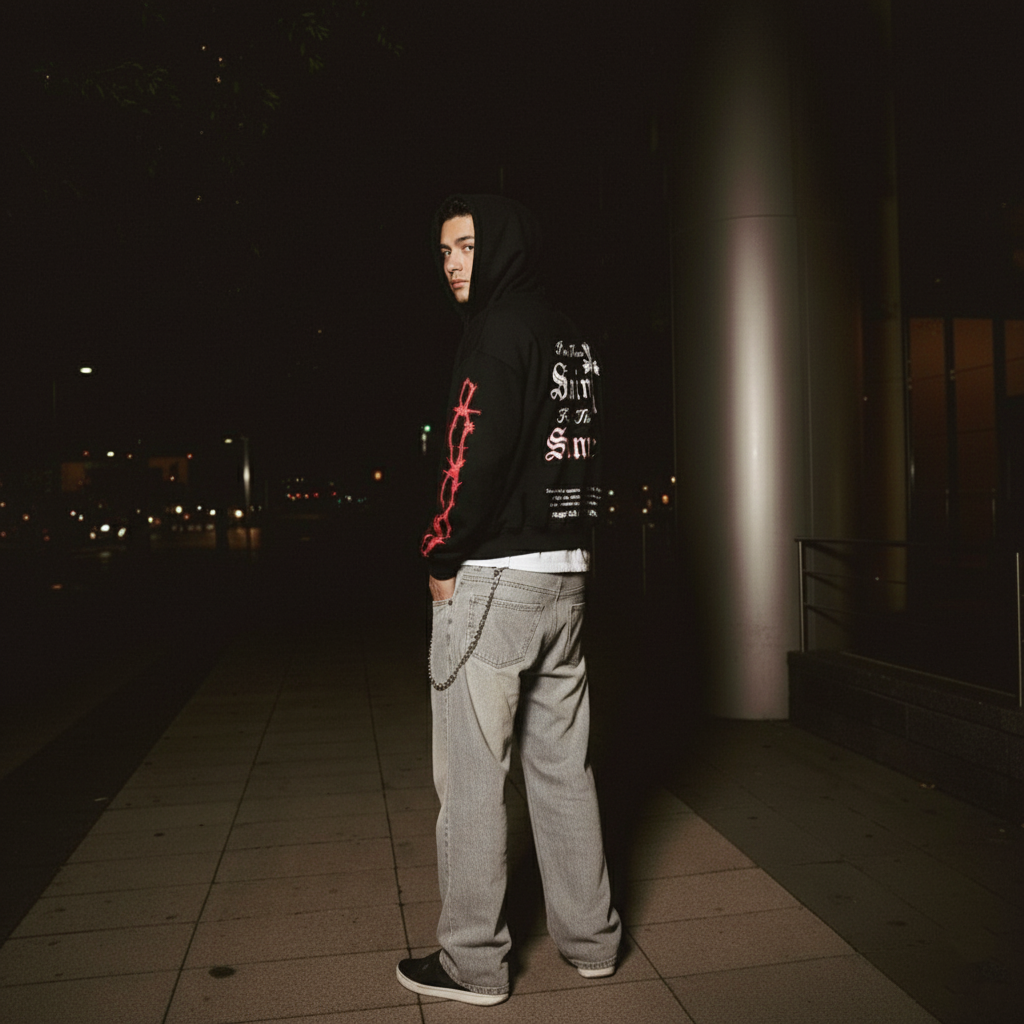 Saint/Sinner Oversized Hoodie