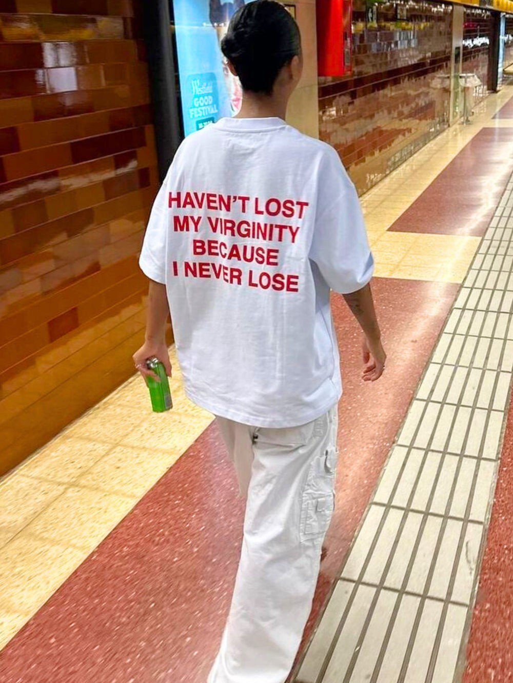 "Virginity" Oversized Tee