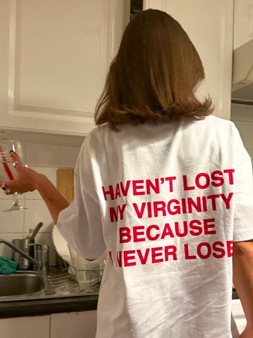 "Virginity" Oversized Tee