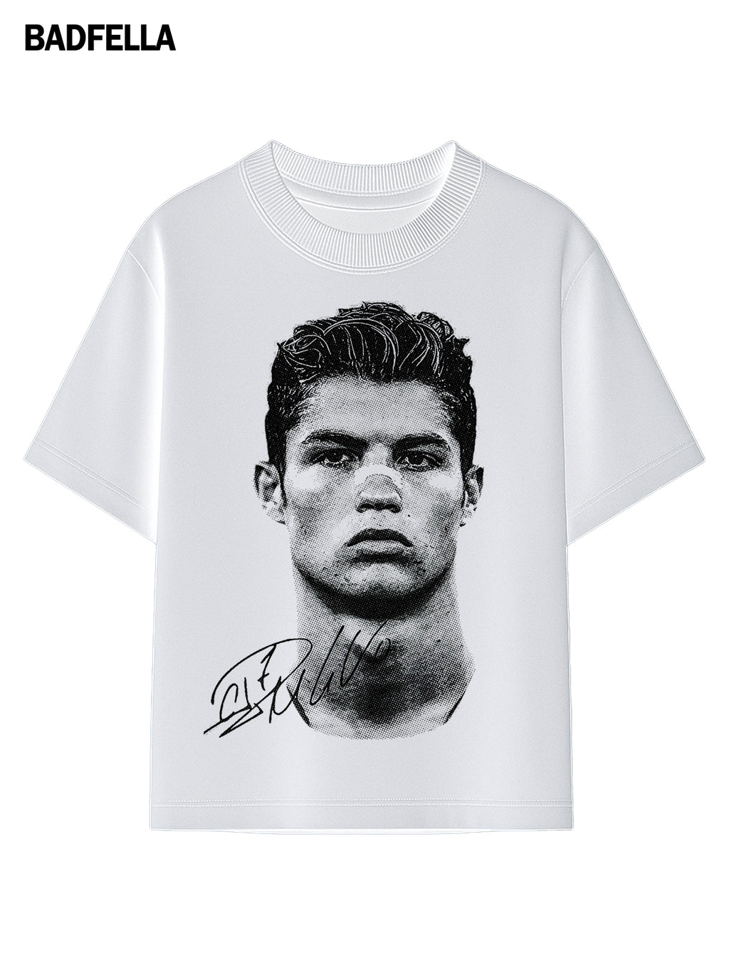 "CR7 Big Face" Oversized Fandom Tee