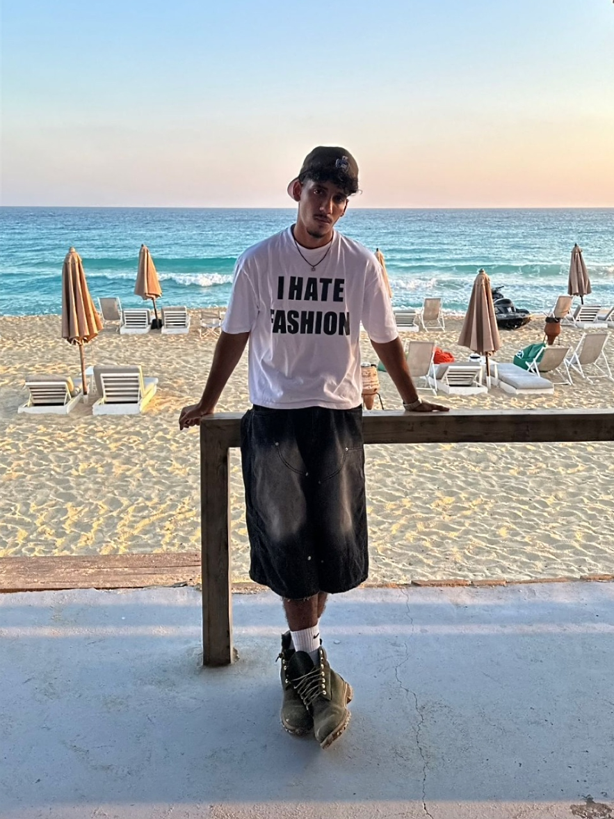 "I HATE FASHION" Oversized Tee