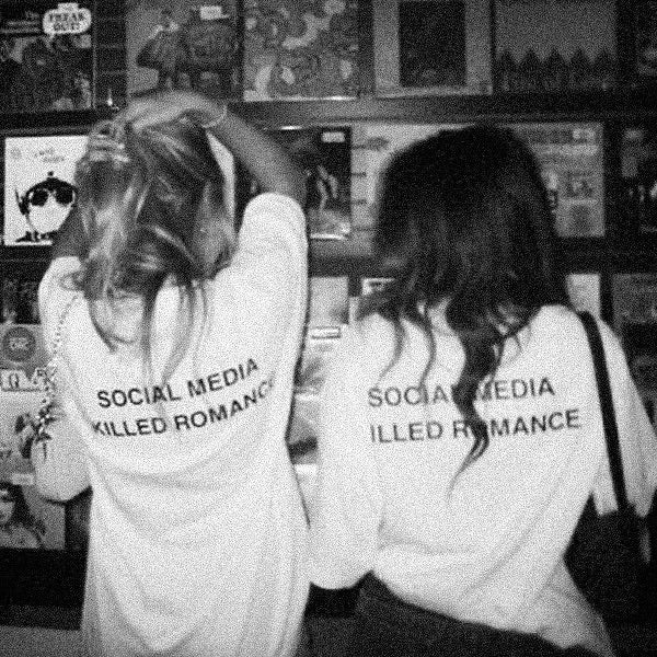 "Social Media Killed Romance" Tee