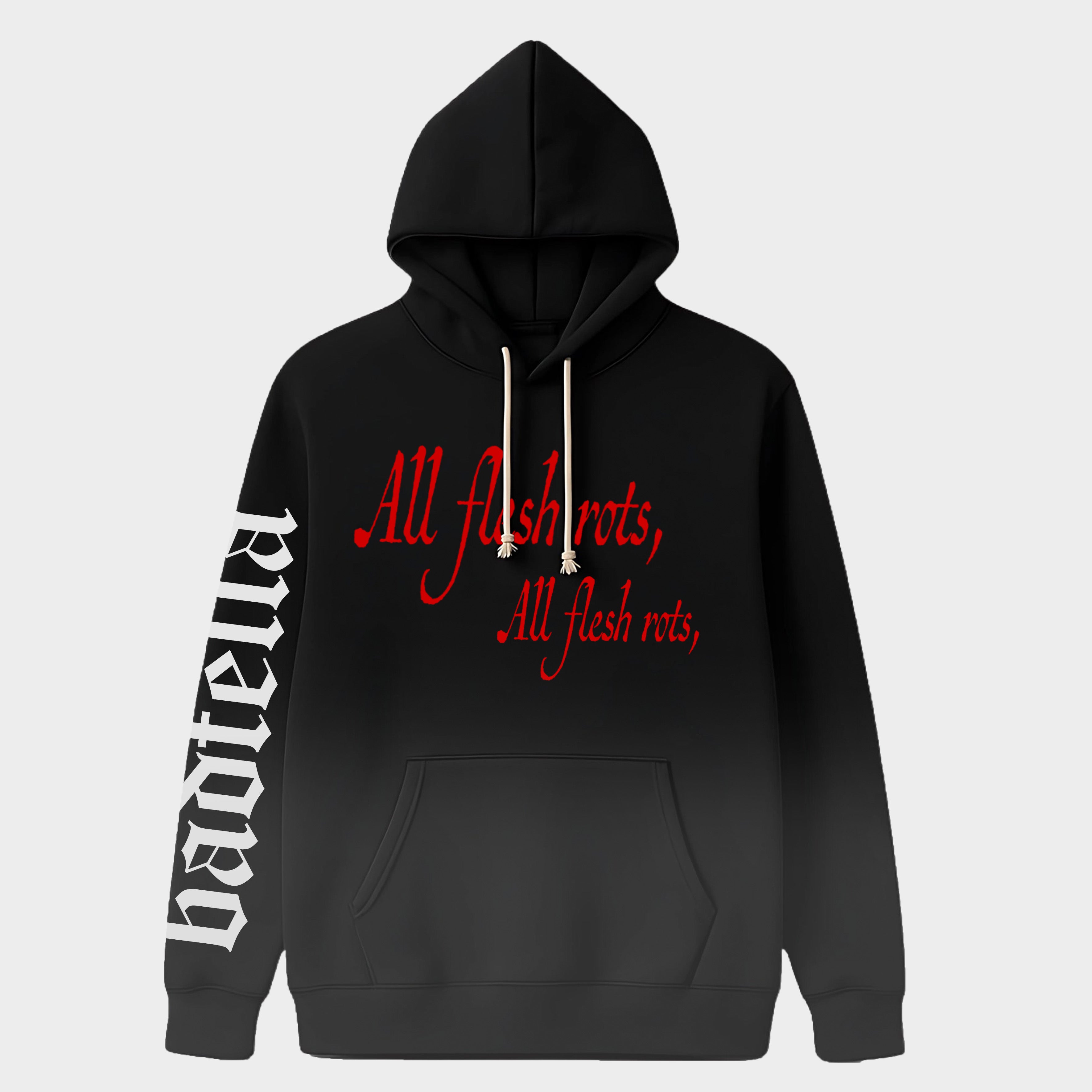 All Flesh Rots Oversized Hoodie