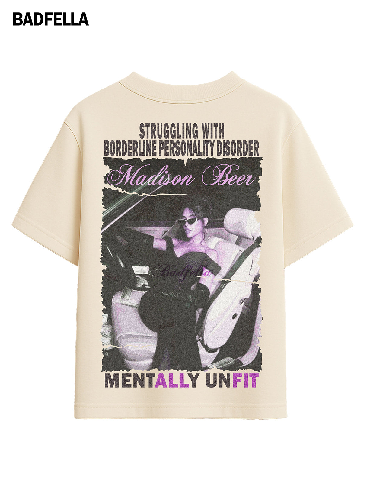 Mentally Unfit X Medison Beer Tee