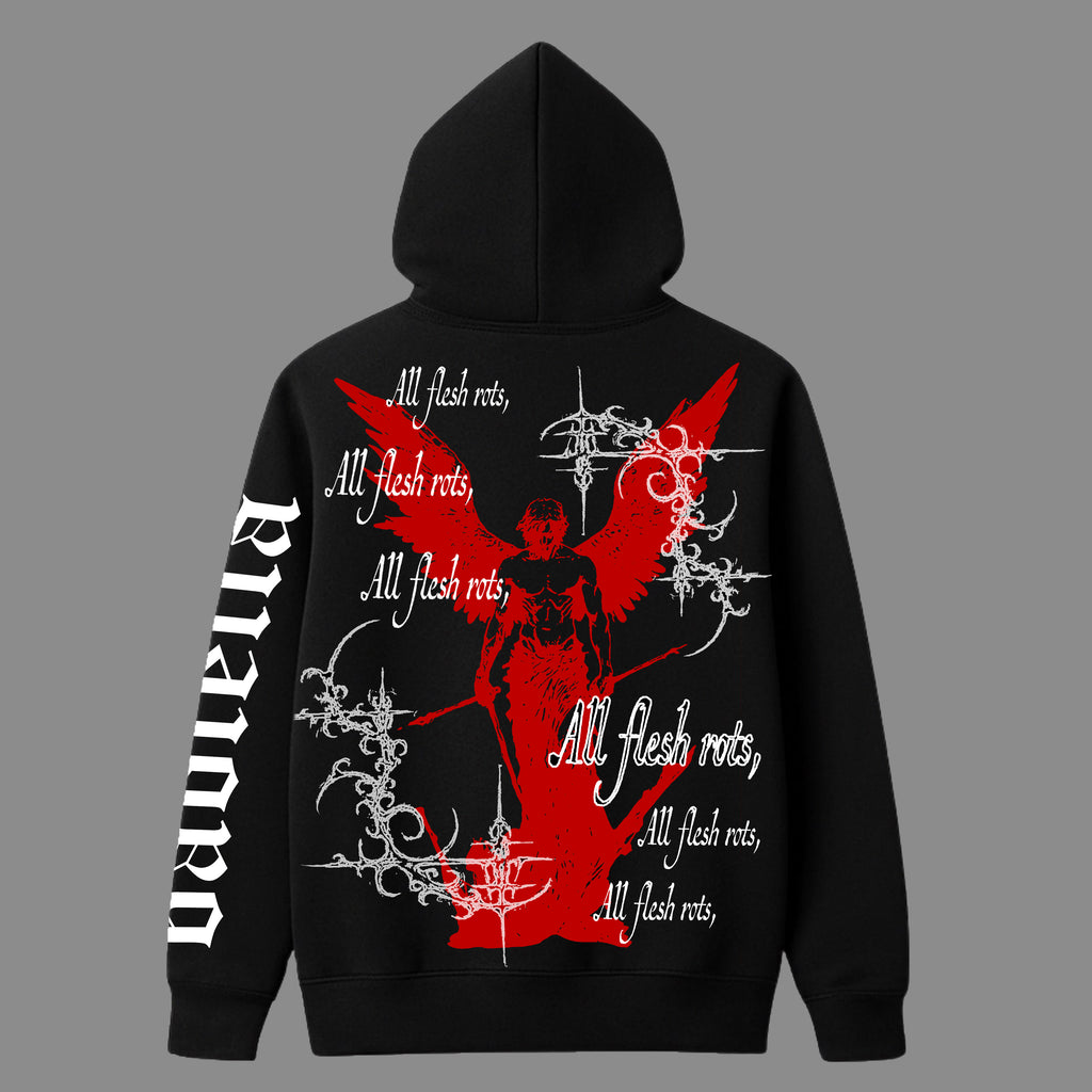 All Flesh Rots Oversized Hoodie