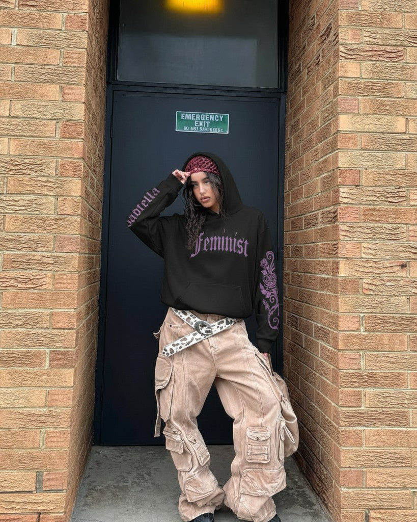 All Cowboys Are Feminist Oversized Hoodie