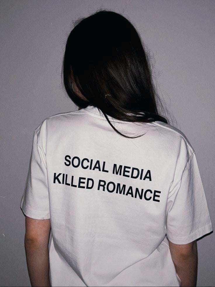 "Social Media Killed Romance" Tee