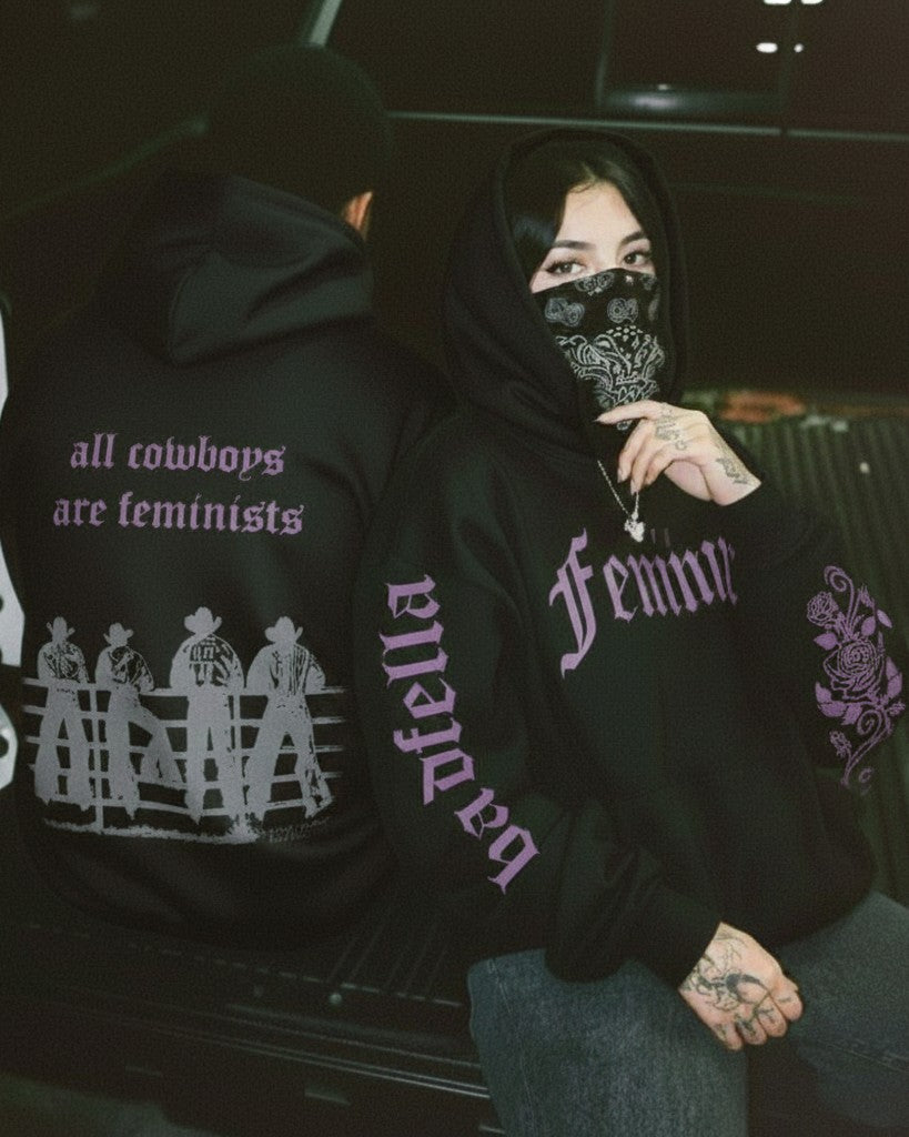 All Cowboys Are Feminist Oversized Hoodie
