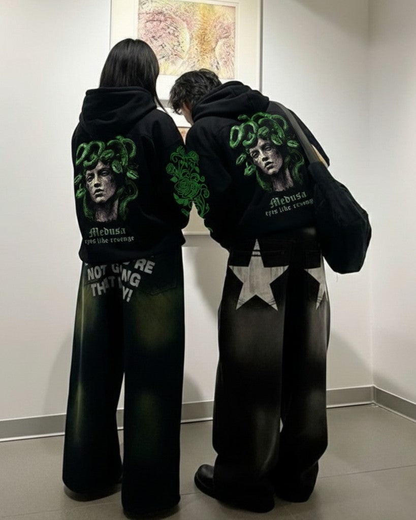 Medusa Oversized Hoodie