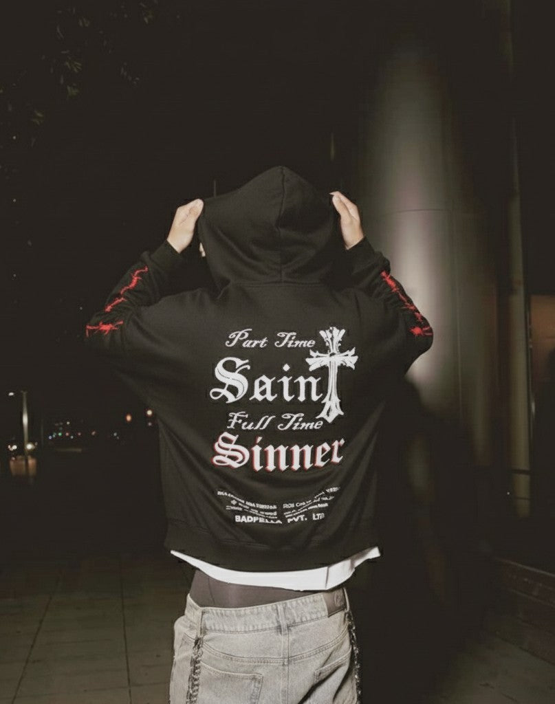 Saint/Sinner Oversized Hoodie