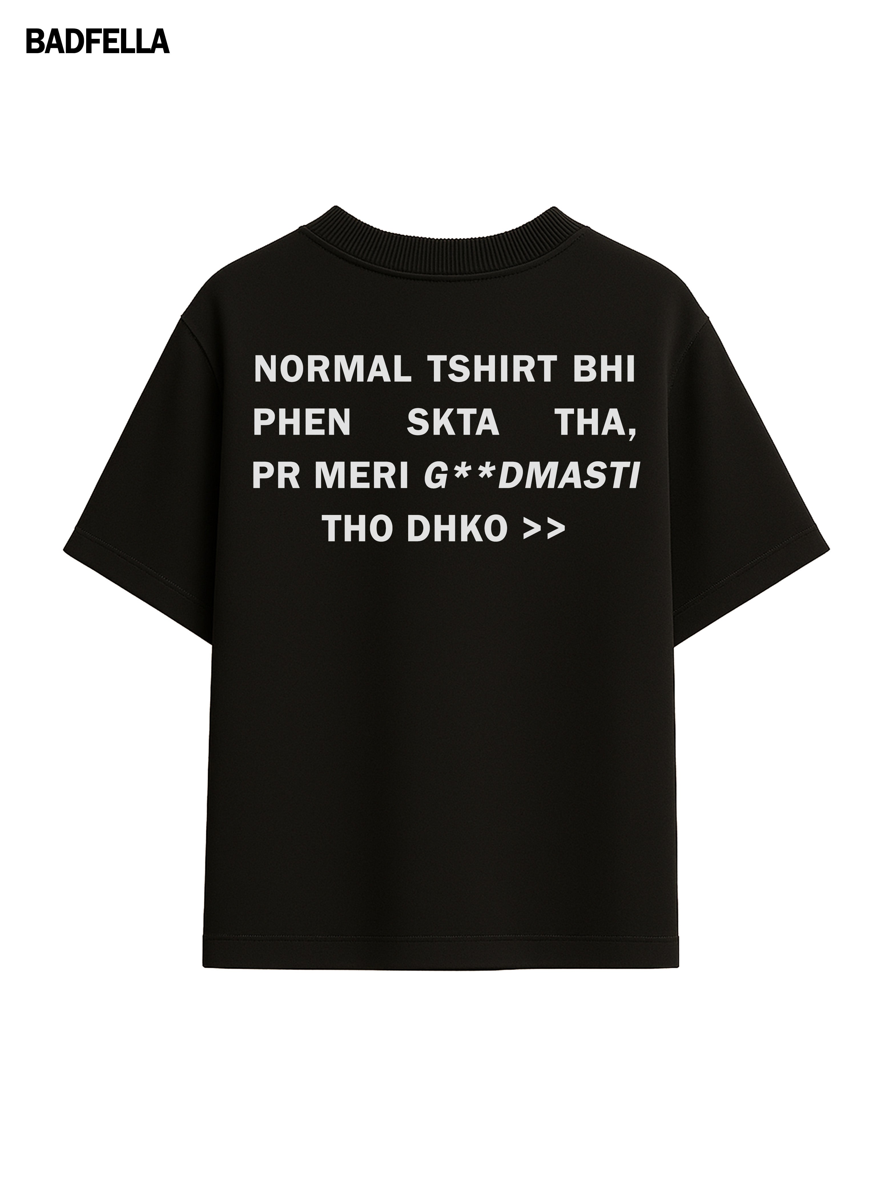 G**DMASTI Oversized Boxy Tee