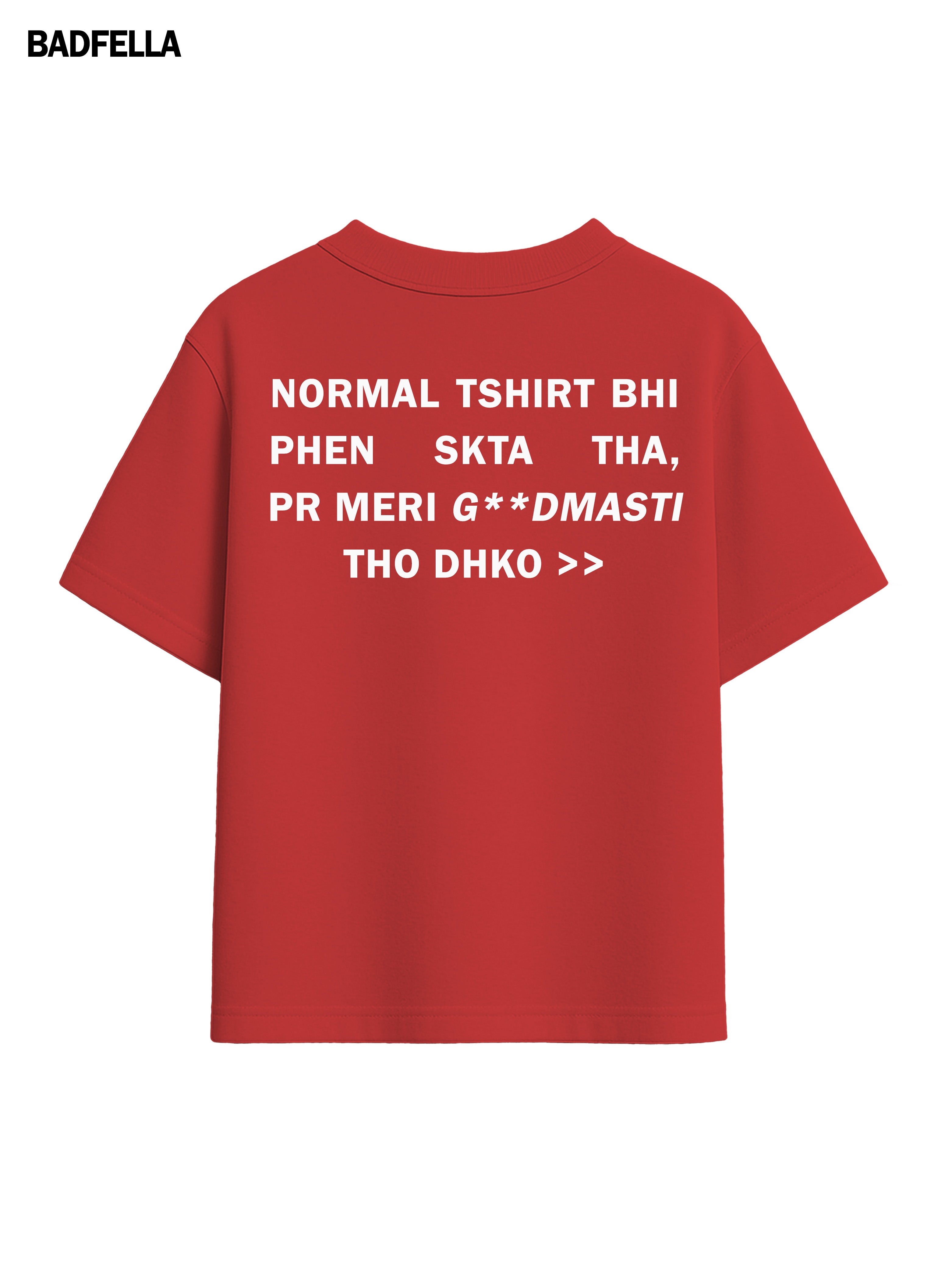 G**DMASTI Oversized Boxy Tee