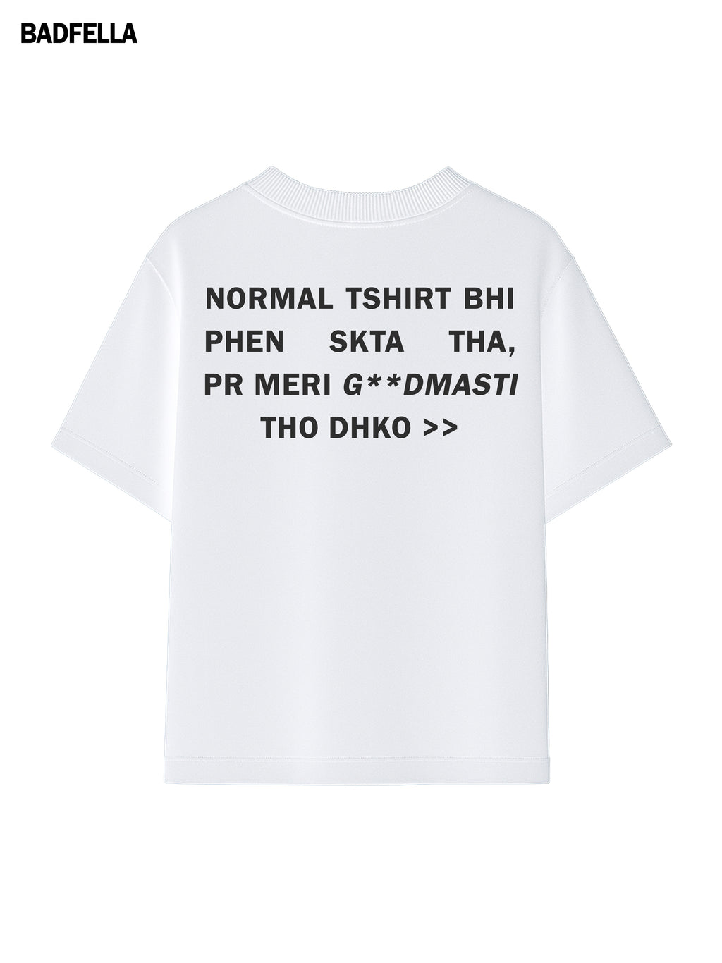 G**DMASTI Oversized Boxy Tee