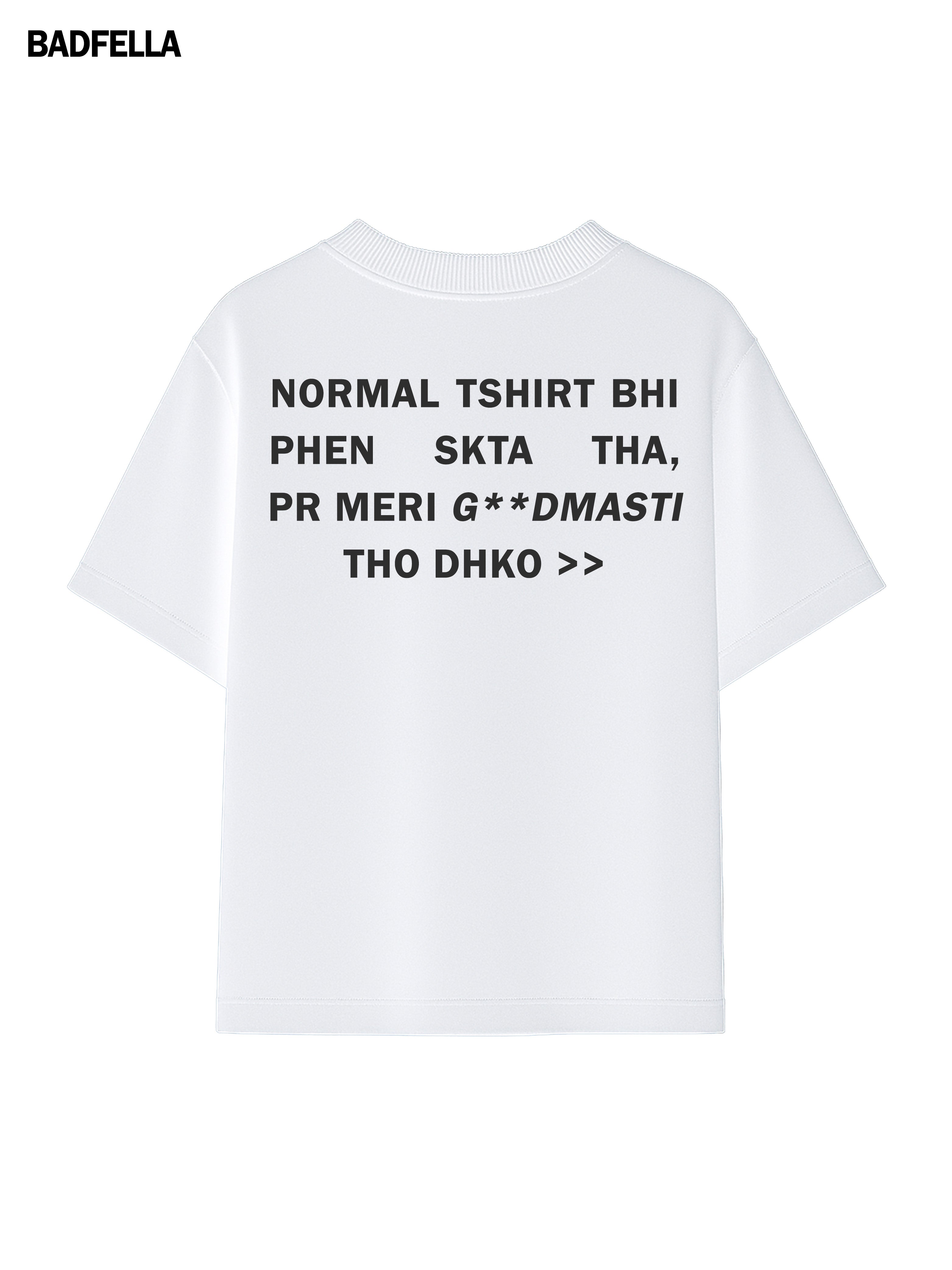 G**DMASTI Oversized Boxy Tee